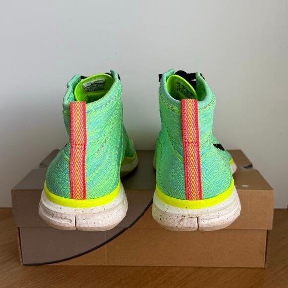 Nike Free Flyknit Chukka “Hyper Turquoise” Men Running Sneakers- SZ 14 main image 7